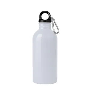 Bottiglia d'Acqua Sostenibile in Acciaio Riciclato da 400ml, Articolo Promozionale per Bevande - Product Image 2