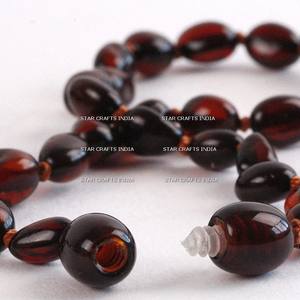 Collier ras du cou en résine de forme naturelle pour femmes cadeaux nouveauté bijoux colliers de perles de luxe collier d'accessoires Y2k - Product Image 4