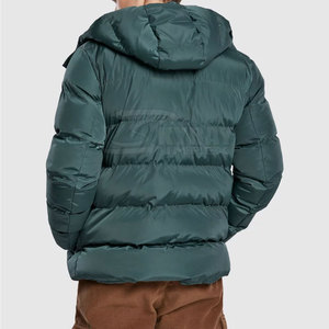 Meilleure vente Veste à bulles à col montant pour hommes High Street Style Hiver Lettre Motif Respirant Matériau de haute qualité - Product Image 4