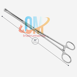 Fórceps de tejido Allis profesional, 5x6 dientes, grado médico, acero inoxidable, autoclavable, reutilizable, certificado CE ISO, Hospital - Product Image 4