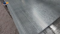 Plaque perforée en acier inoxydable, fabrication sur mesure pour équipement de filtration, épaisseur 2mm-6mm