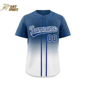 เสื้อเบสบอล/ซอฟต์บอล พิมพ์ลายดิจิตอลไล่เฉดสี ปี 2025  ผ้าโพลีเอสเตอร์ พิมพ์ชื่อทีม โลโก้ หมายเลข สำหรับผู้ใหญ่ ใส่ได้ทั้งชายและหญิง ป้องกันแบคทีเรีย ระบายอากาศได้ดี - Product Image 1