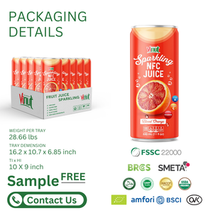 Eau pétillante au fruit du dragon, fabricant de boissons en marque blanche OEM ODM, usine au Vietnam, canette en aluminium de 330 ml, 24 canettes par carton - Product Image 6