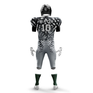 Maillots de football américain-Ensemble de shorts de haute qualité en maille respirante avec logo personnalisé sur le devant-Fabriqué en usine-Livraison gratuite - Product Image 5