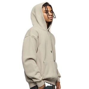 เสื้อฮู้ดแบบมีซิปไซส์ใหญ่สวมใส่สบายสำหรับผู้ชายผ้าฝ้าย100% พิมพ์ลายพัฟเป็นมิตรต่อสิ่งแวดล้อมฤดูหนาว - Product Image 2