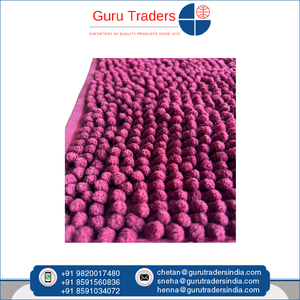 Facile à nettoyer et à entretenir Matériau en polyester fabriqué à la machine Tapis de bain antidérapant à boucle solide à un prix de marché fiable - Product Image 6