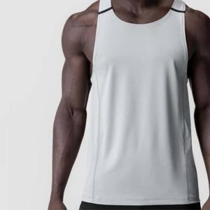 Débardeurs de sport pour hommes 2024, personnalisables, taille américaine, extensibles, débardeurs pour hommes, débardeurs côtelés, logo personnalisé à bas prix - Product Image 6