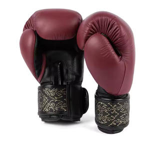 Guantes de boxeo de alta calidad para entrenamiento, competición, Fitness, Lucha, guantes de boxeo con logotipo personalizado, guantes de boxeo para hombres - Product Image 5