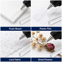 Bâtons de colle thermofusible PINIX 7-11mm, basse température, transparents, pour loisirs créatifs, école, enfants, adhésif sûr en vrac, vente en gros OEM