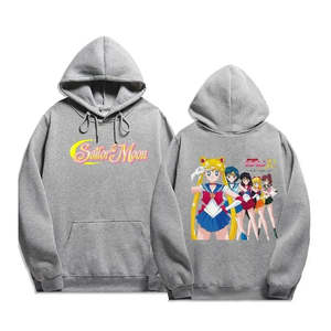Sudadera Transpirable con Capucha para Mujer, Estilo Sailor Moon, Talla XS, Tejido de Seda, Talla XS - Product Image 5