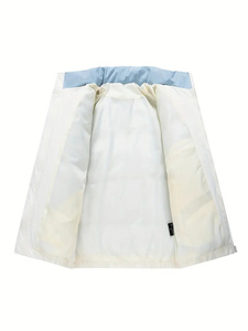 Chaqueta bomber de cuero personalizada directa de fábrica para hombre, transpirable e impermeable, estilo Hip Hop para invierno, precio al por mayor - Product Image 4