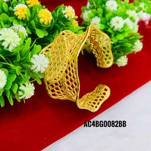 Ensemble de Bracelets de Mode Plaqué Or Design Doré - Product Image 3