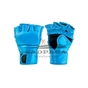 Gants de boxe professionnels en gros Gants de MMA en cuir PU personnalisés évacuation de l'humidité de haute qualité pour la fermeture des arts martiaux - Product Image 4