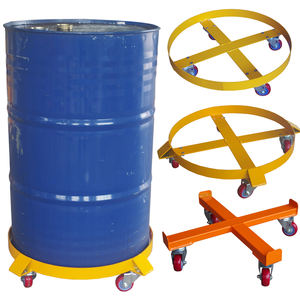 헤비 듀티 500kg 적재 용량 드럼 돌리 55 갤런 오일 드럼 수송기 - Product Image 1