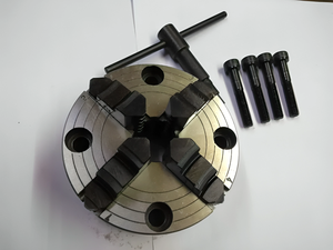 100mm Front Load 4 Jaw Independent <b>Chuck</b> (Front Mount) With Suitable Backplate - Product Image 5