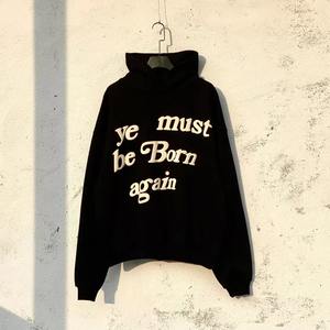 Sweat-shirts à capuche unisexe avec logo personnalisé nouvelle mode saison d'hiver motif uni à capuche avec impression 3D pour hommes - Product Image 5