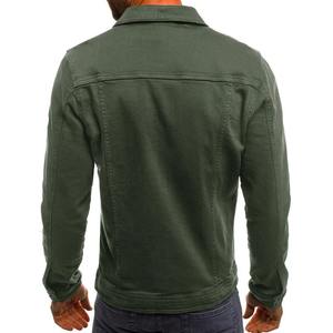 Vente en gros 2025 veste en jean vintage pour hommes avec logo personnalisé, tissu élégant, respirant et solide pour l'hiver - Product Image 6