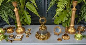 Vintage Style <b>Temple</b> Decor Elephant Camel Cow Goat Pets Horse Sheep grazing Bells Cattle Farm Animal Loud Bells pet Anti-Theft B - Product Image 4