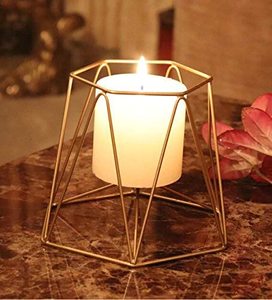 Modern Style Handmade Home Decorative Candle Holder Set Metal in Iron Candle Stand Hot Selling Candle <b>Light</b> Vessel - Product Image 1