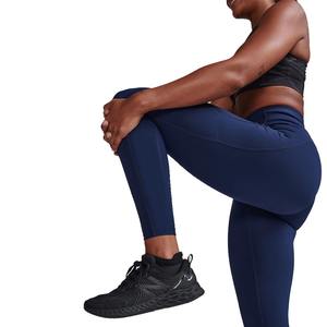 Personnalisé femmes taille haute 100% coton Gym Fitness Yoga pantalon respirant sans couture collants maigres contrôle du ventre toutes tailles - Product Image 3