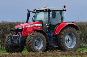 รถแทรกเตอร์สำหรับเดิน4x4WD 100HP ทางการเกษตรรถไถแมสซีย์เฟอร์กูสัน Mf1004 399 265 385 290 240ฟาร์ม - Product Image 5