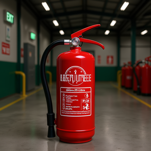 Extincteur à roulettes Green Wave 25 litres sans fluor, mousse de haute qualité, fabriqué en Italie, GW25PA - Product Image 3