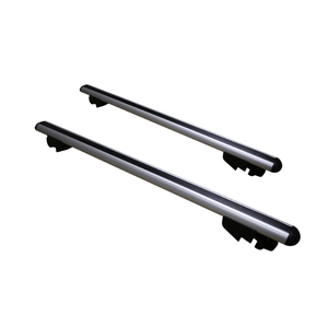 Barra Transversal Universal de Aleación de Aluminio con Gancho de 110 CM - Portaequipajes de Techo para Vehículos con Rieles Cerrados - Product Image 1