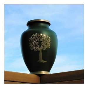 Diseño más vendido y Urna hecha a mano Artículos funerarios minimalistas Urna de aluminio Cremación Diseño personalizado con alta calidad - Product Image 4