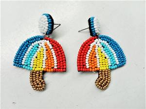 De acero inoxidable al por mayor de Navidad copo de nieve de Navidad de joyería de las mujeres pendientes de - Product Image 2