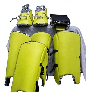 Eoin Winston ถุงมือฮอกกี้งานฝีมือพร้อมที่ป้องกันขาและชุดป้องกันหน้าท้องชุดผู้รักษาประตูฮอกกี้ - Product Image 1