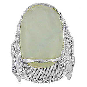 Anillo de Moda para Mujer de Plata de Ley 925 con Incrustaciones de Piedras Preciosas, Tecnología de Engaste y Acabado de Plateado - Product Image 1