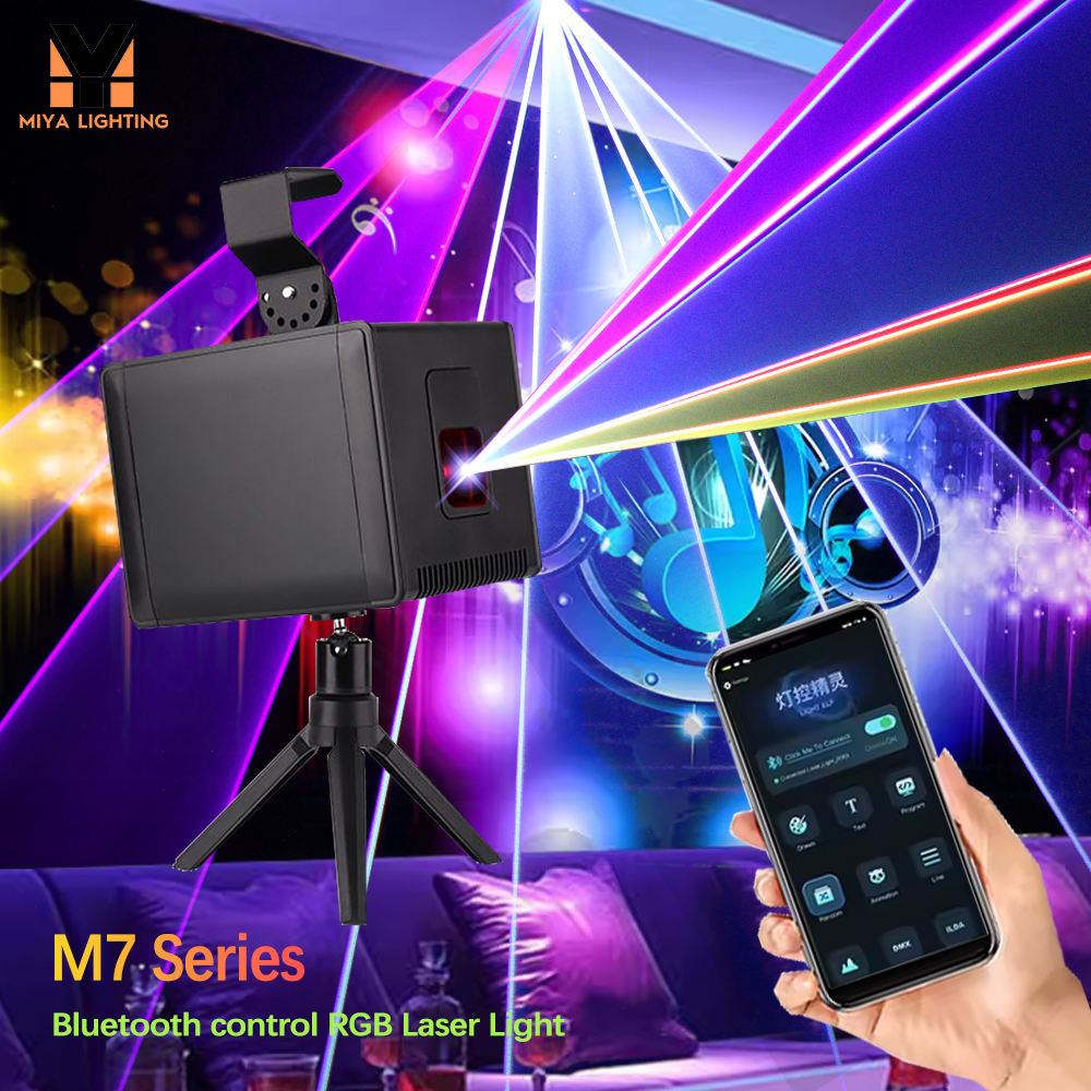 360 degree moving laser light