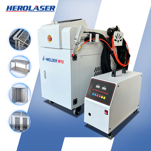 Herolaser pequeña máquina de soldadura láser de mano 1000W 1500W 2000W máquina de soldadura automática de Metal de fibra óptica - Product Image 1