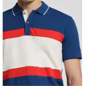 เสื้อโปโลผ้าฝ้ายมีสไตล์และใส่สบายสำหรับผู้ชายมาใหม่เสื้อผ้าแนวสตรีทพร้อมลายปัก - Product Image 4