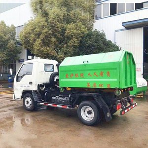 รถยก3ton ทิ้งขยะแบบม้วนออกได้4ton รถเก็บขยะดีเซลแบบแมนนวล - Product Image 3