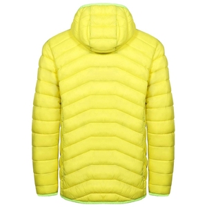 เสื้อแจ็คเก็ตฤดูหนาวแบบหนาสำหรับผู้ชาย ดีไซน์เนอร์ ป้องกันลม มีฮู้ดถอดได้ แบบพองลม มีจำหน่าย - Product Image 4