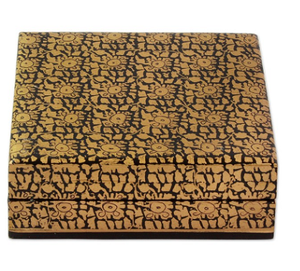 Diseño hecho a mano en la India, madera, decoración del hogar, fabricantes de grabado, platina con artesanía sheeri - Product Image 4