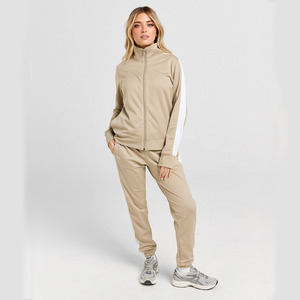 ชุดวอร์มผู้หญิงมีซิปและ1/2ชุดเล่นกีฬาฟิตเนสสไตล์แฟชั่น2025ใหม่โลโก้ตามสั่ง - Product Image 1