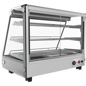 34-Inch <b>Glass</b> Countertop Display Warmer with Sliding Door 1500W 5.6 Cu. Ft. Capacity HDC-5C Model - Product Image 6