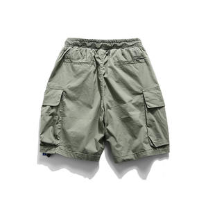 Short cargo multicolore à séchage rapide pour hommes, mode personnalisée, vente en gros de streetwear fin pour la course et la pêche à motif solide - Product Image 6