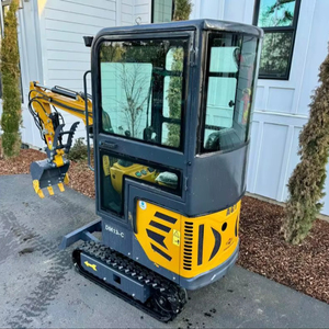 FREE SHIPPING AGT DM13C HYDRAULIC EXCAVATOR 13.5HP 37"BACKFILL BLADE 16" BUCKET/TEETH FULLY CABBED FAN EPA CE AUXILIARY PLUMBED - Product Image 1