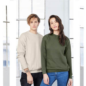 Bella + เสื้อสเวตเตอร์ผ้าแคนวาสเนื้อนุ่มมีฮู้ดผ้าคอตตอนปักลายนูนสำหรับ3901ฤดูหนาวย้อมสีแบบเรียบ - Product Image 5