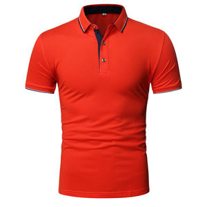 Nuevo verano logotipo personalizado Golf hombres Polo camisa moda algodón hombres Polo camiseta ropa deportiva Color y diseño personalizado - Product Image 3