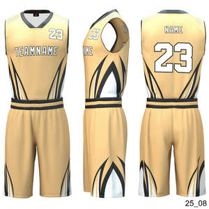 Uniformes de basket-ball personnalisés de haute qualité pour hommes, logo imprimé par sublimation de haute qualité, ensemble d'uniformes de basket-ball Sportswear inclus - Product Image 3