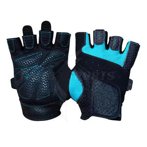 Gants de sport avec logo personnalisé Gants de sport rembourrés pour l'entraînement d'haltérophilie et de fitness en cuir de qualité - Product Image 1