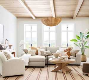 Alfombra Moderna Reversible Ecológica de Yute Tejida a Mano con Rayas - Product Image 3