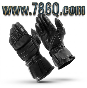 Leather Cut Resistance Tactical Motorcycle Riding Biking <b>Knuckle</b> Cut and Fire Resistant Palm and Hand Safety <b>Gloves</b> - Product Image 1