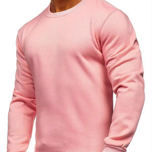 Sudadera de cuello redondo XS de alta calidad para hombre, 100% algodón, secado rápido, directo de fábrica, venta al por mayor, diseño de logotipo personalizado, estampado más nuevo de otoño - Product Image 1