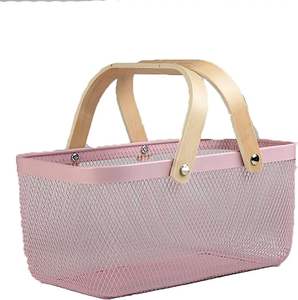 Vente chaude Meilleure Qualité Panier En Métal Plaqué Ustensiles De Cuisine Produit Évier Passoire Panier Riz Légumes Fruits Égouttoir - Product Image 5