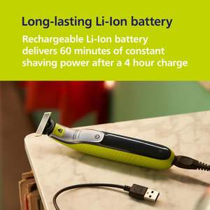 Afeitadora Eléctrica Híbrida Impermeable IPX7 para Cara y Cuerpo, Afeitadora Rotatoria Inalámbrica de Triple Cuchilla, Lavable, Repuesto Alemán de Seguridad - Product Image 5